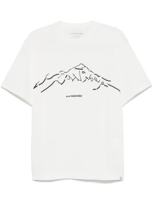Abstract-Print T-Shirt
