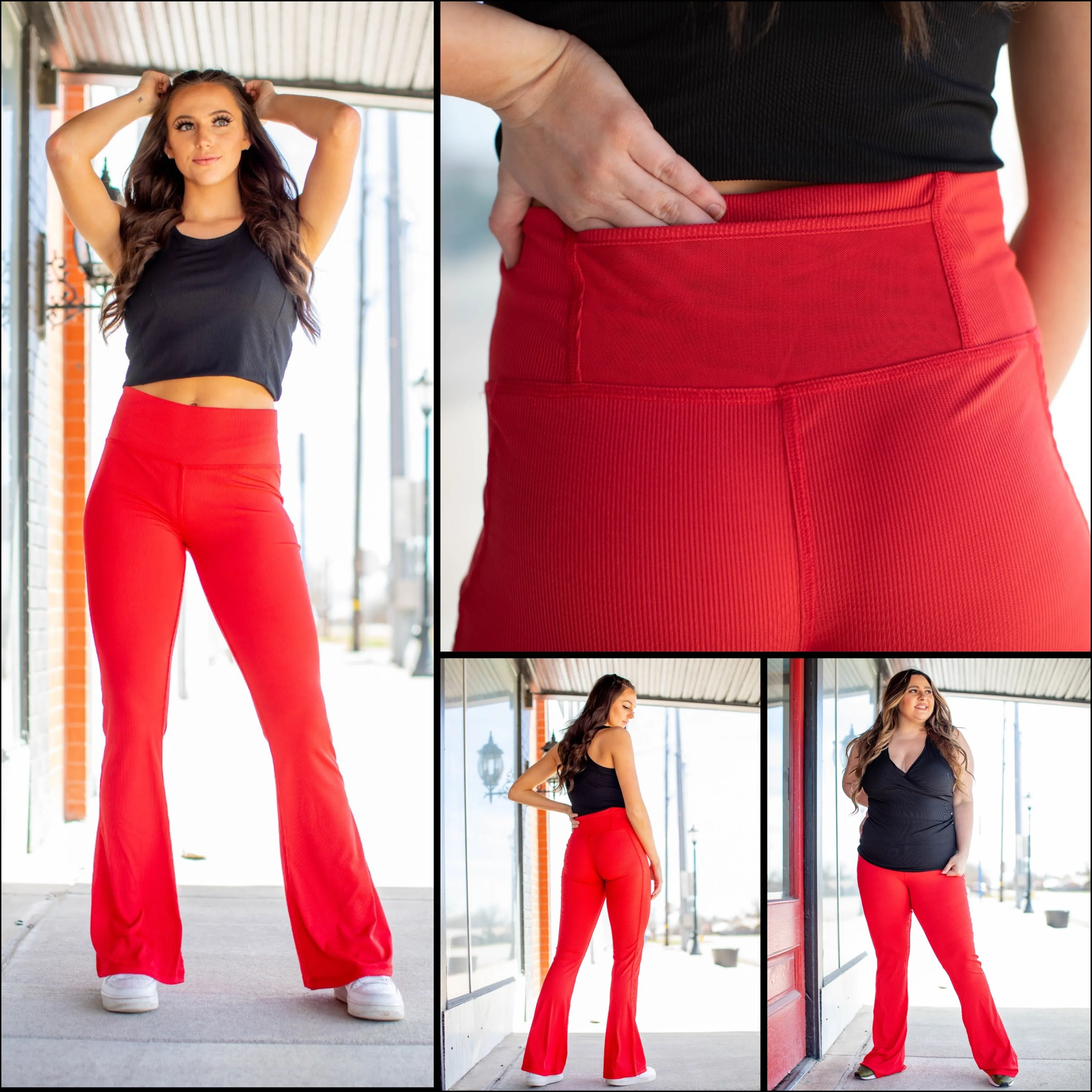 ACTIVE PANTS WITH BACK PHONE POCKET