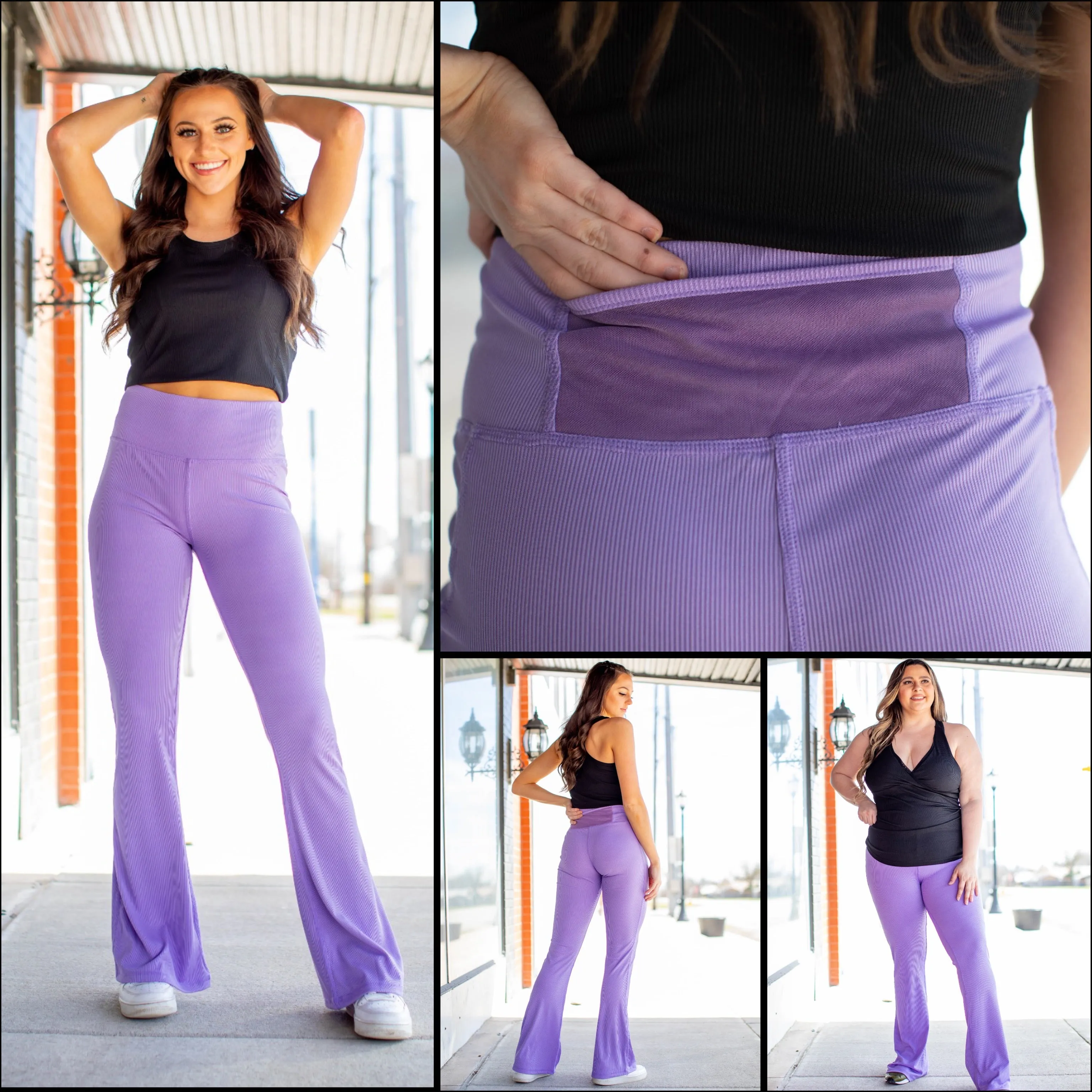 ACTIVE PANTS WITH BACK PHONE POCKET