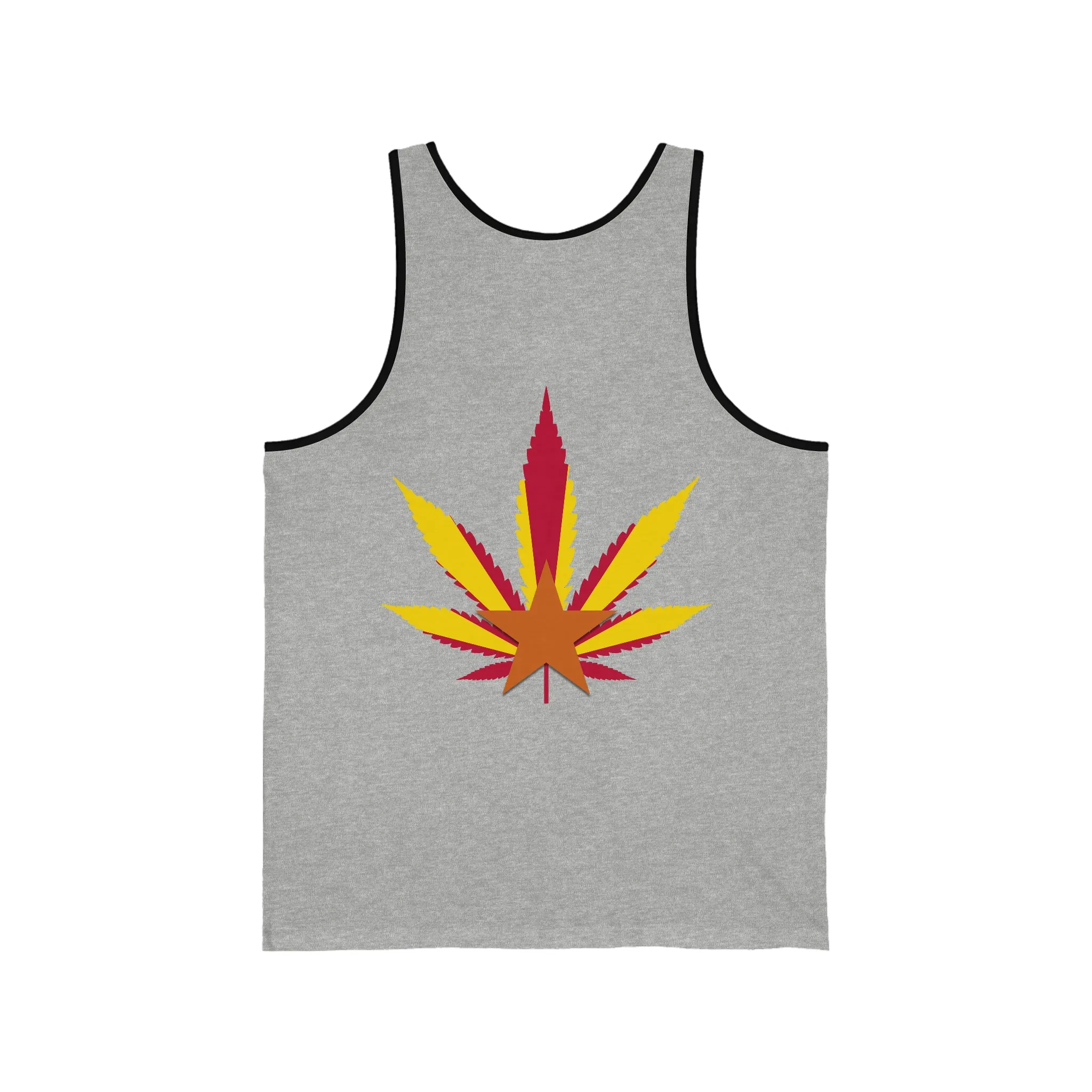 Arizona Cannabis Flag Leaf - Unisex Jersey Tank