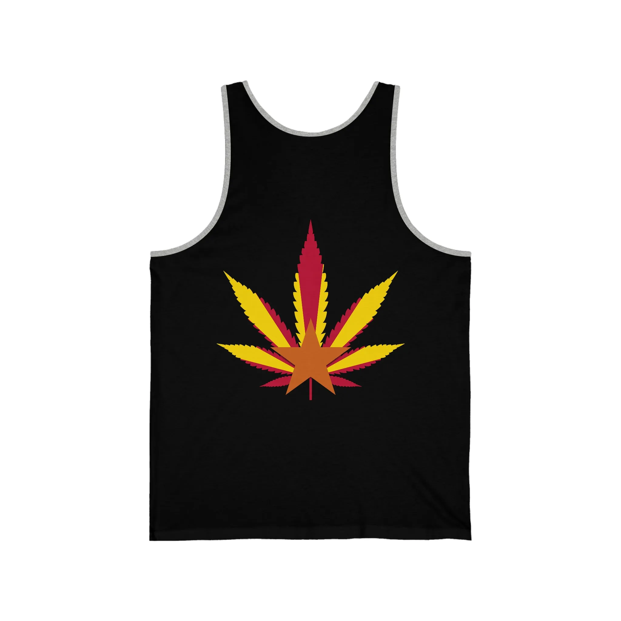 Arizona Cannabis Flag Leaf - Unisex Jersey Tank