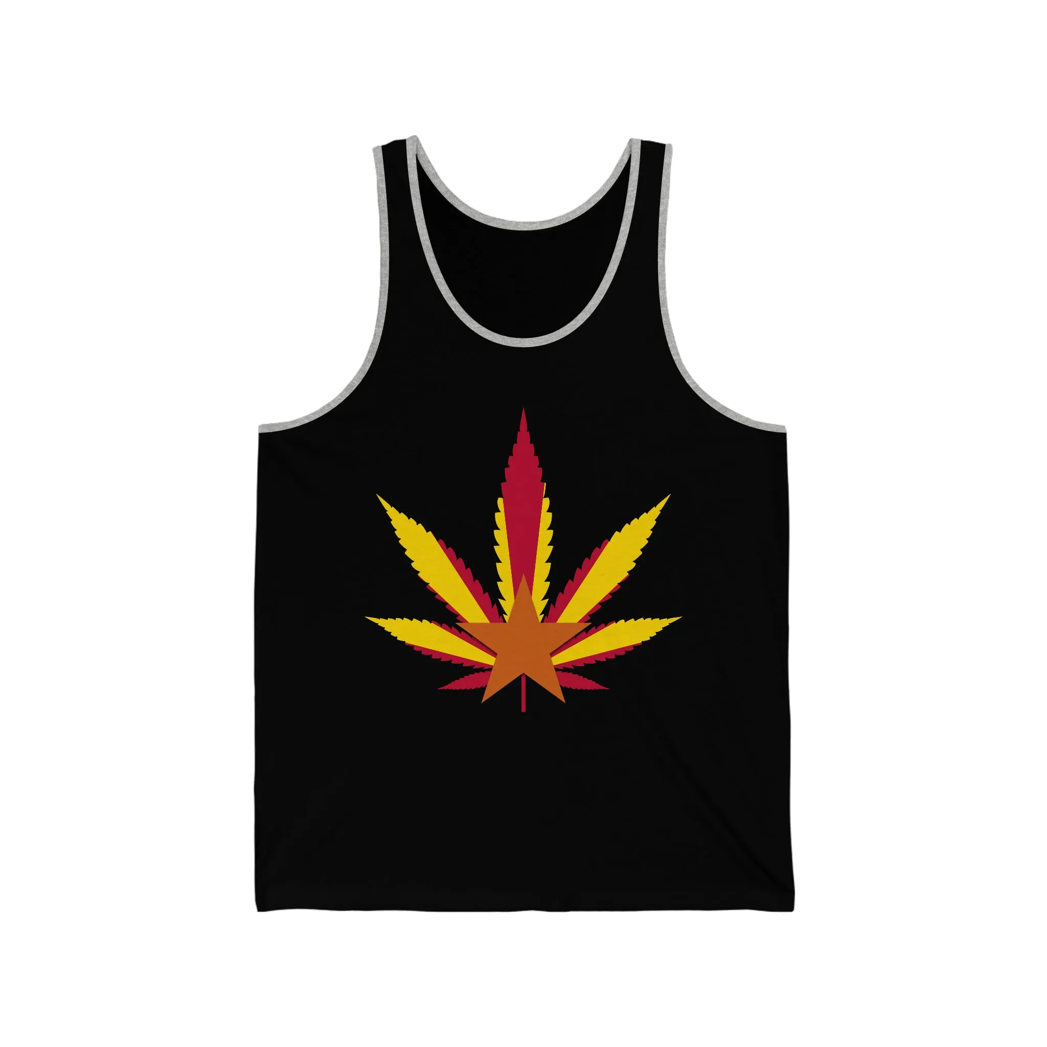 Arizona Cannabis Flag Leaf - Unisex Jersey Tank