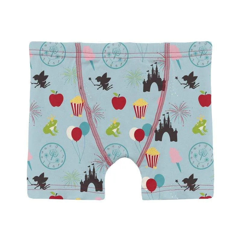 Bamboo Boxer Brief - Spring Sky Theme Park