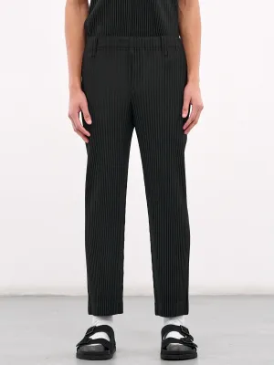 Basic Pleated Trousers (HP56JF550-15-BLACK)