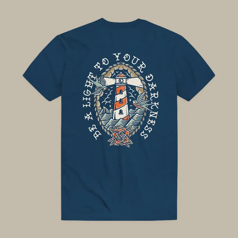 Be A Light To Your Darkness Printed Men's T-shirt