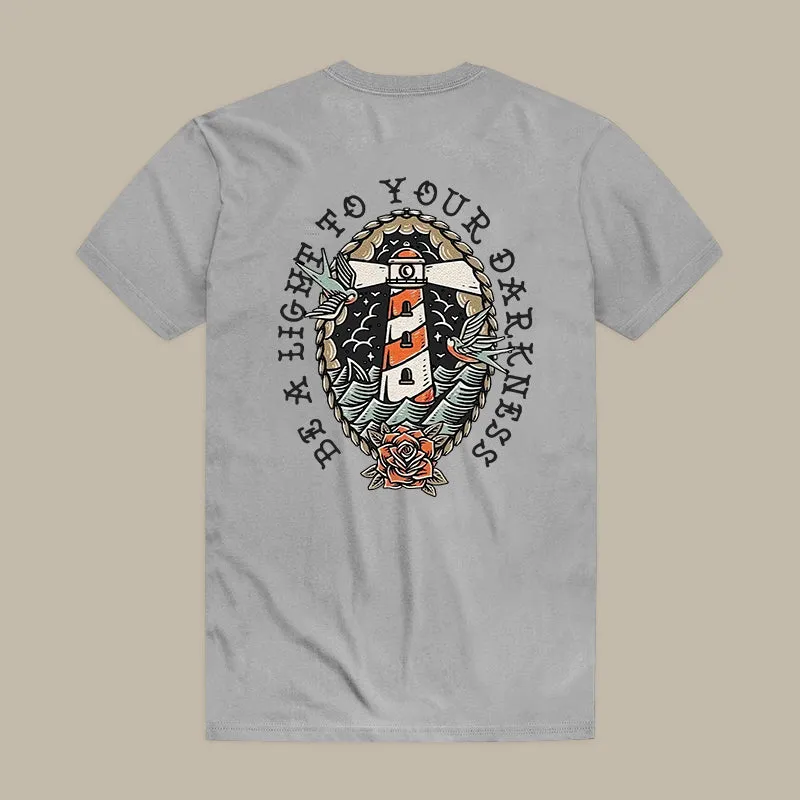 Be A Light To Your Darkness Printed Men's T-shirt