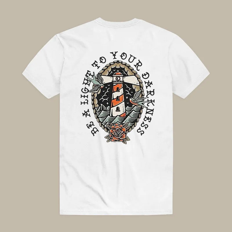 Be A Light To Your Darkness Printed Men's T-shirt