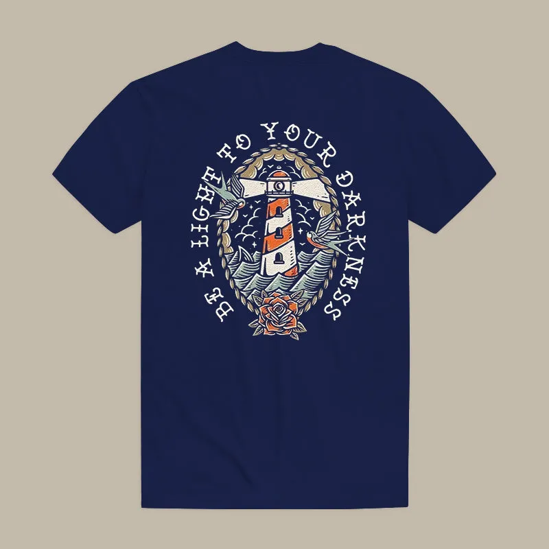 Be A Light To Your Darkness Printed Men's T-shirt
