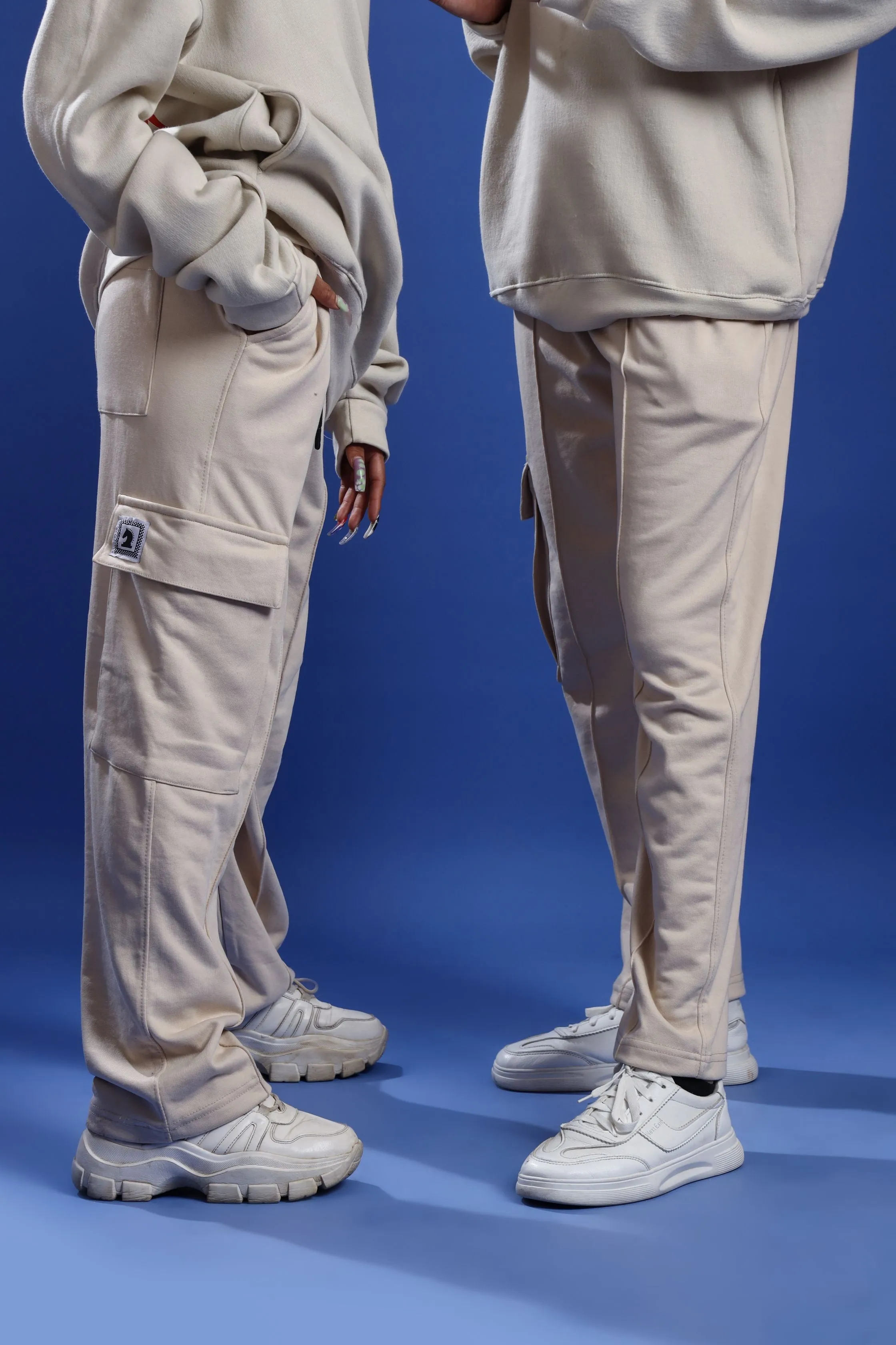 BEIGE CARGO TROUSER (4 POCKETS)