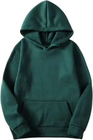 Bidobibo Sweatshirts for Women Trendy Long Sleeve Basic Pullover Oversized Womens Winter Fashion 2024 Solid Color Hoodies