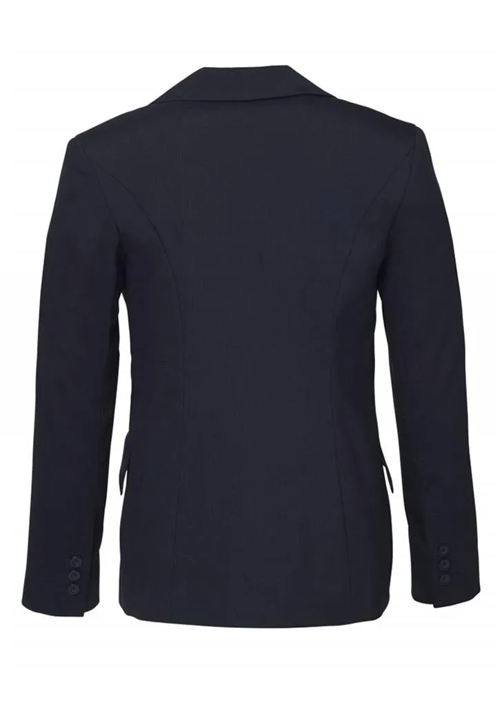 Biz Corporates Comfort Wool Stretch Womens Longline Jacket (64012)
