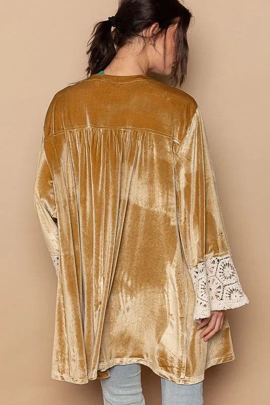 Boho Velvet Blazer