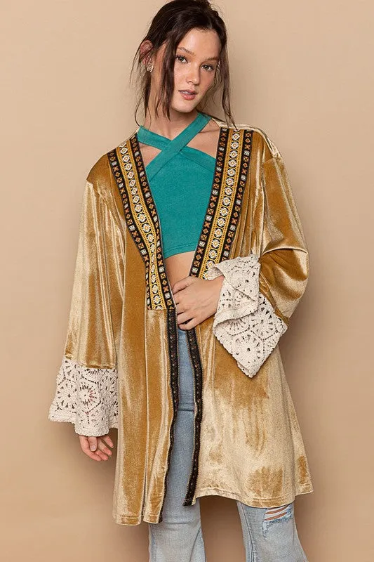 Boho Velvet Blazer