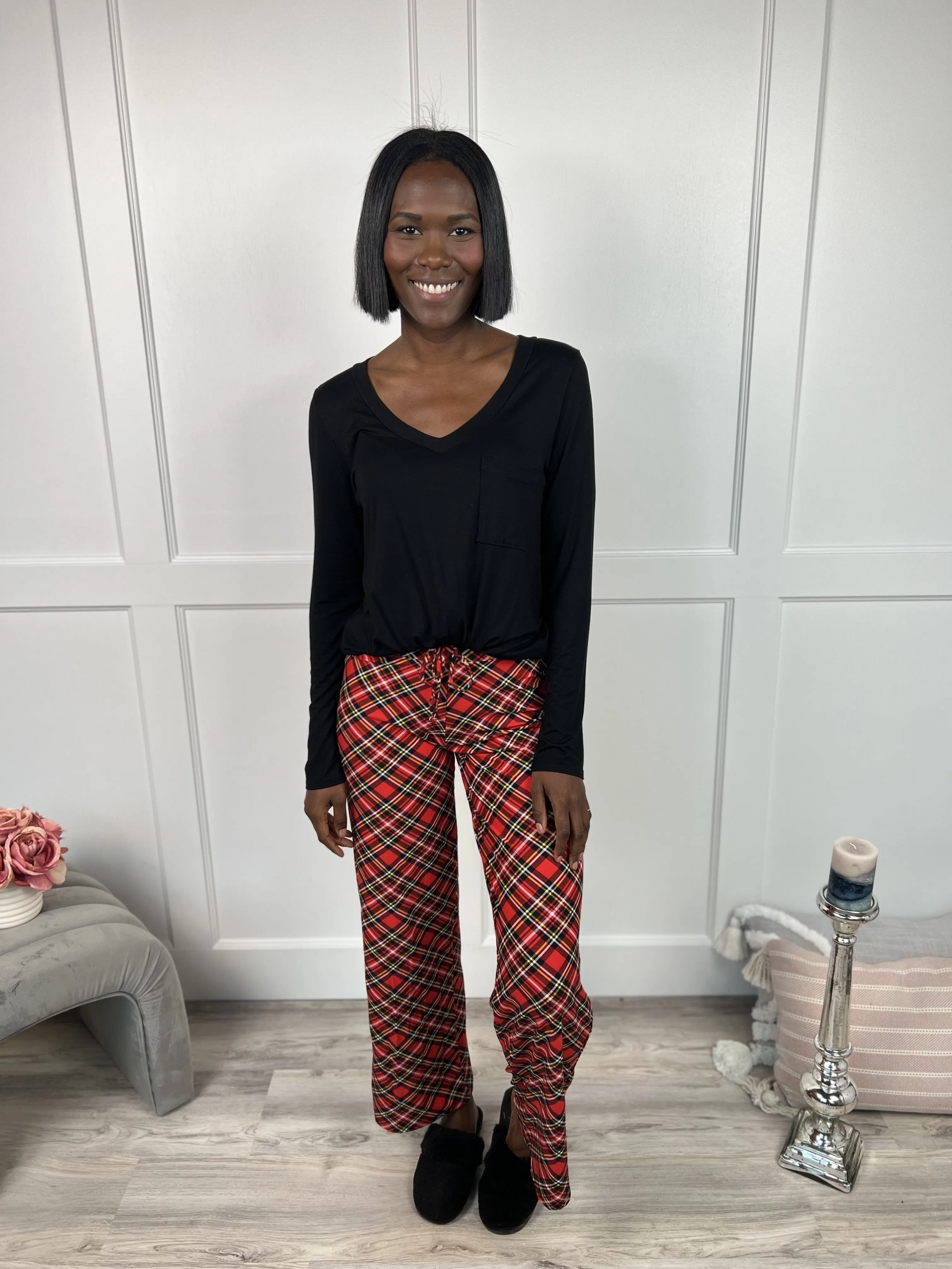 Cozy Day High-Rise Pajama Bottoms * Final Sale*