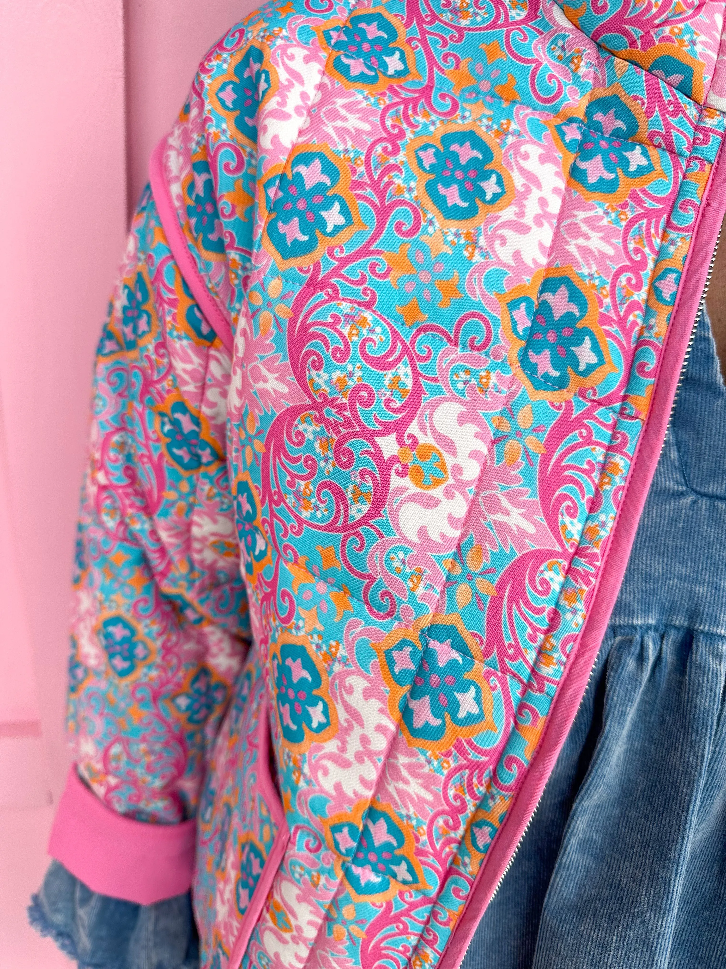 Cozy Florals Jacket