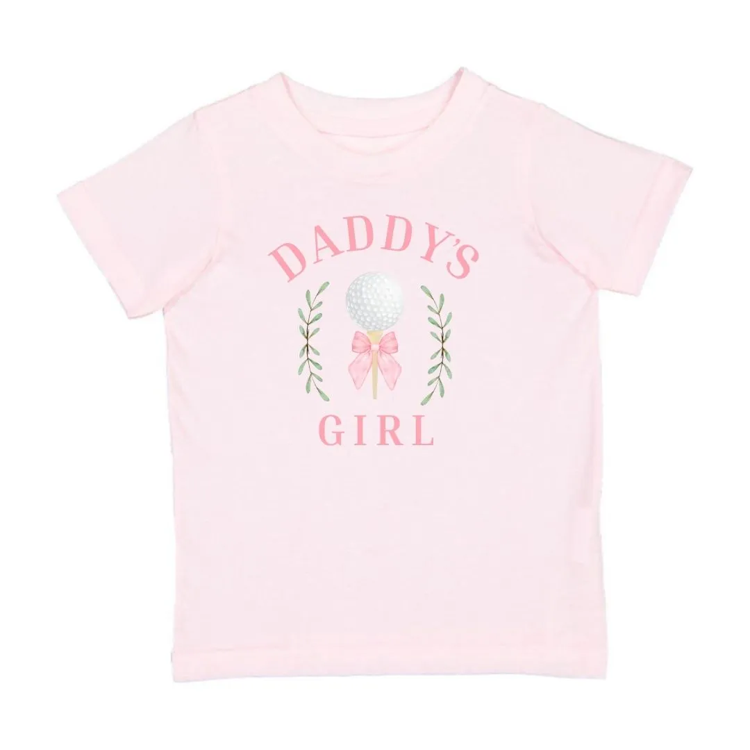 Daddy's Golf Girl Short Sleeve T-Shirt - Ballet