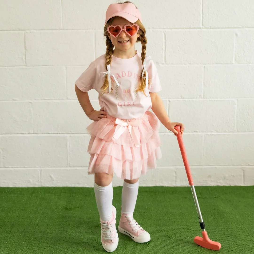 Daddy's Golf Girl Short Sleeve T-Shirt - Ballet