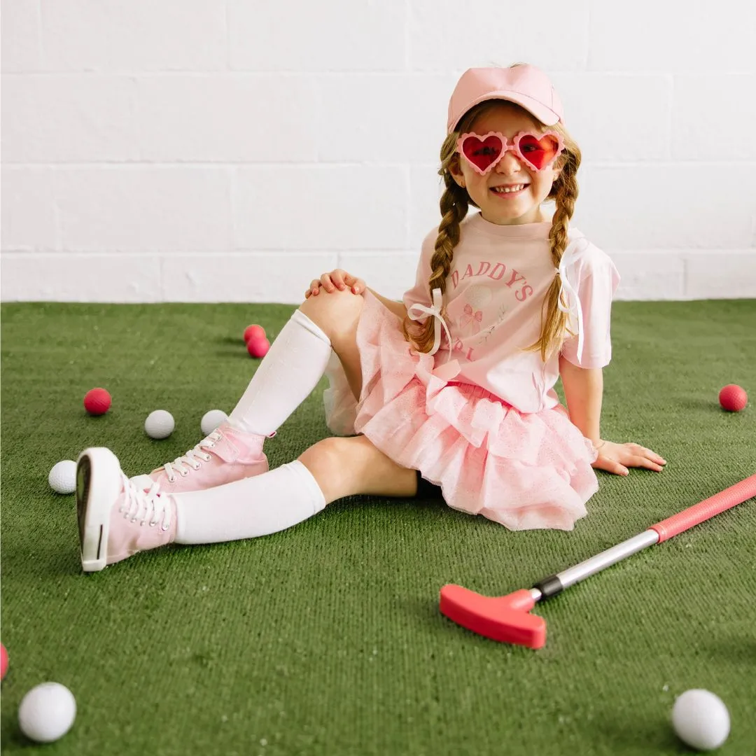 Daddy's Golf Girl Short Sleeve T-Shirt - Ballet