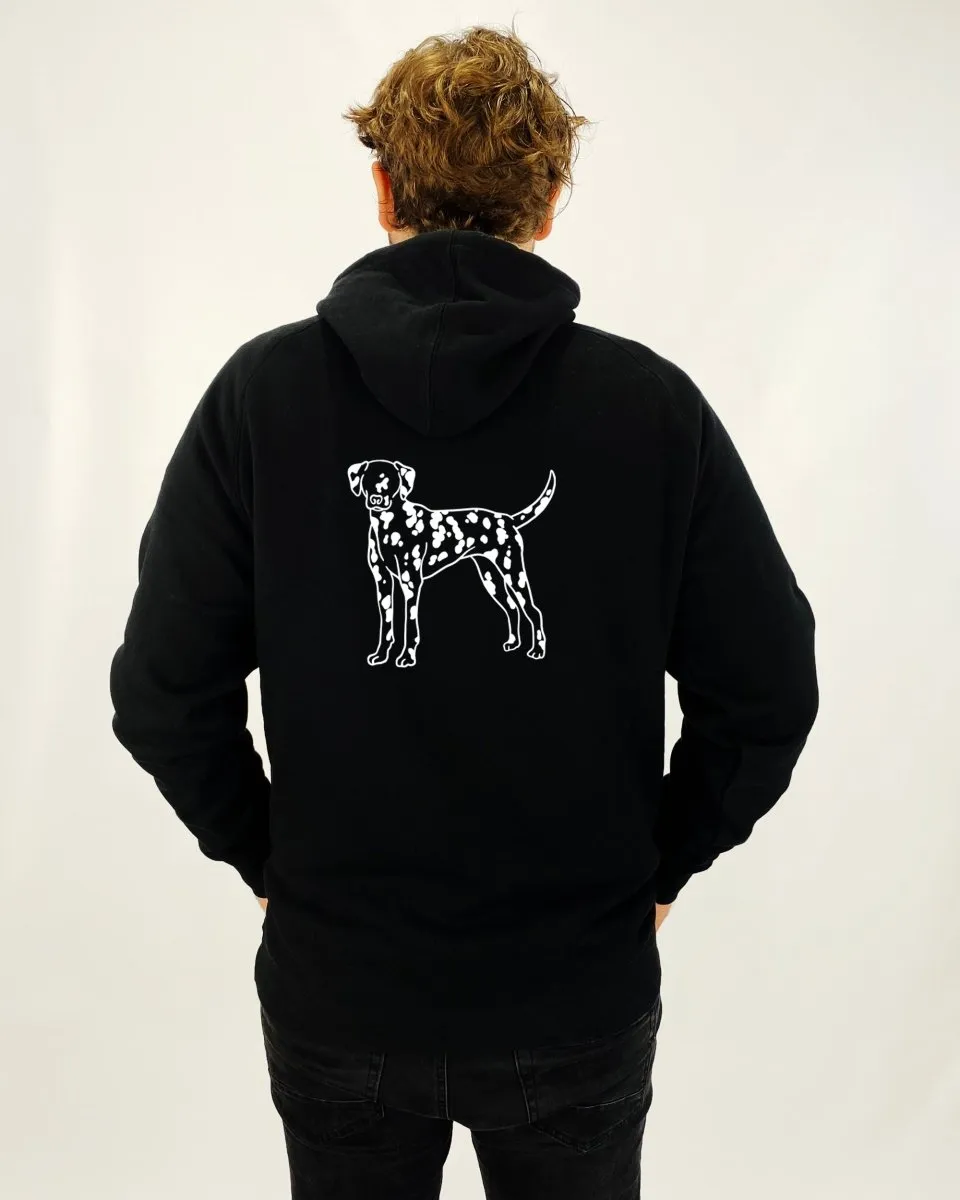 Dalmatian Dad Illustration: Unisex Hoodie