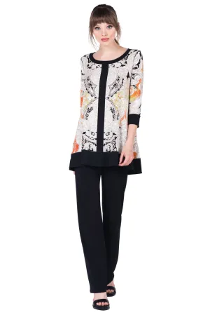 DBL Layered Elastic WB Straight Pants