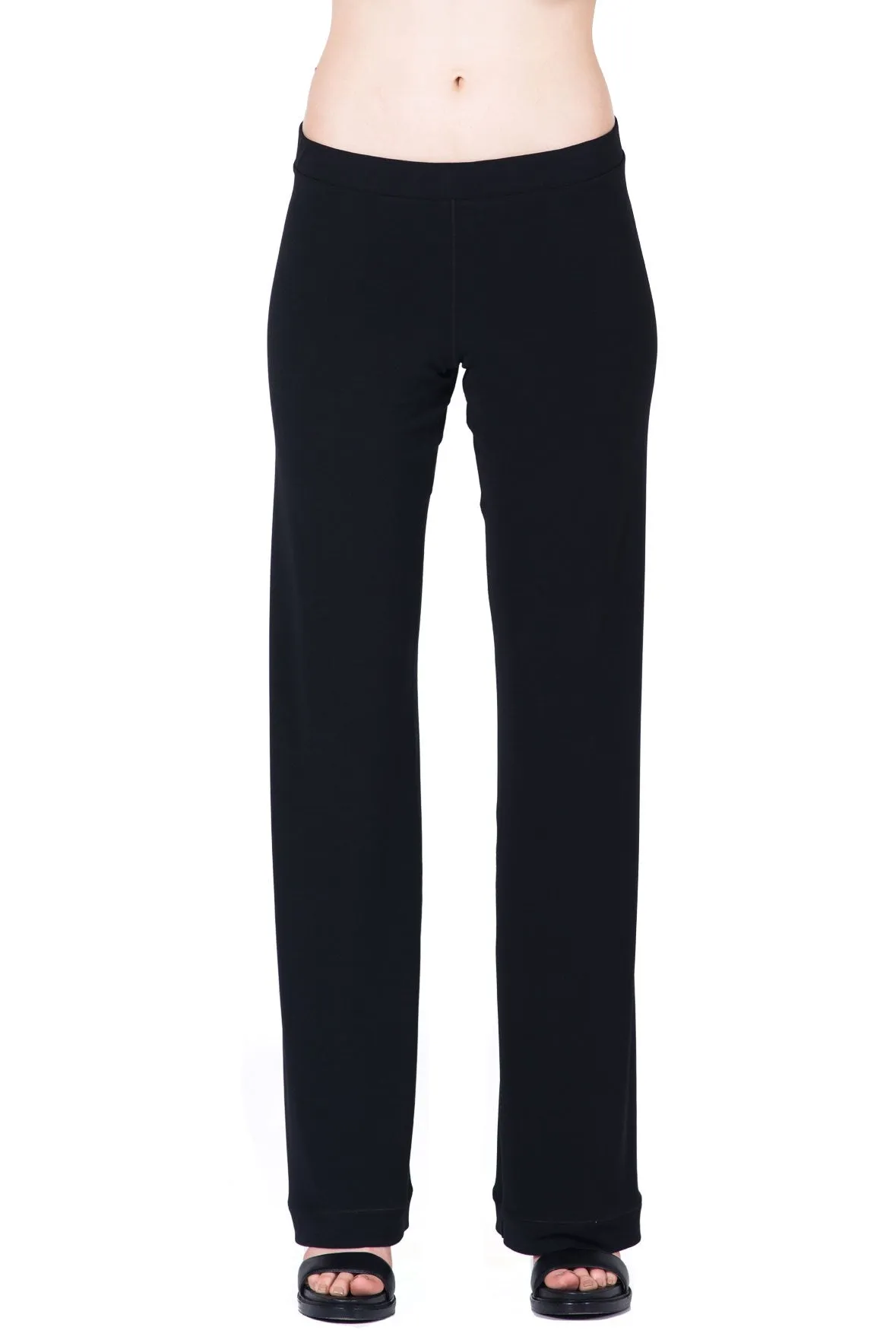 DBL Layered Elastic WB Straight Pants