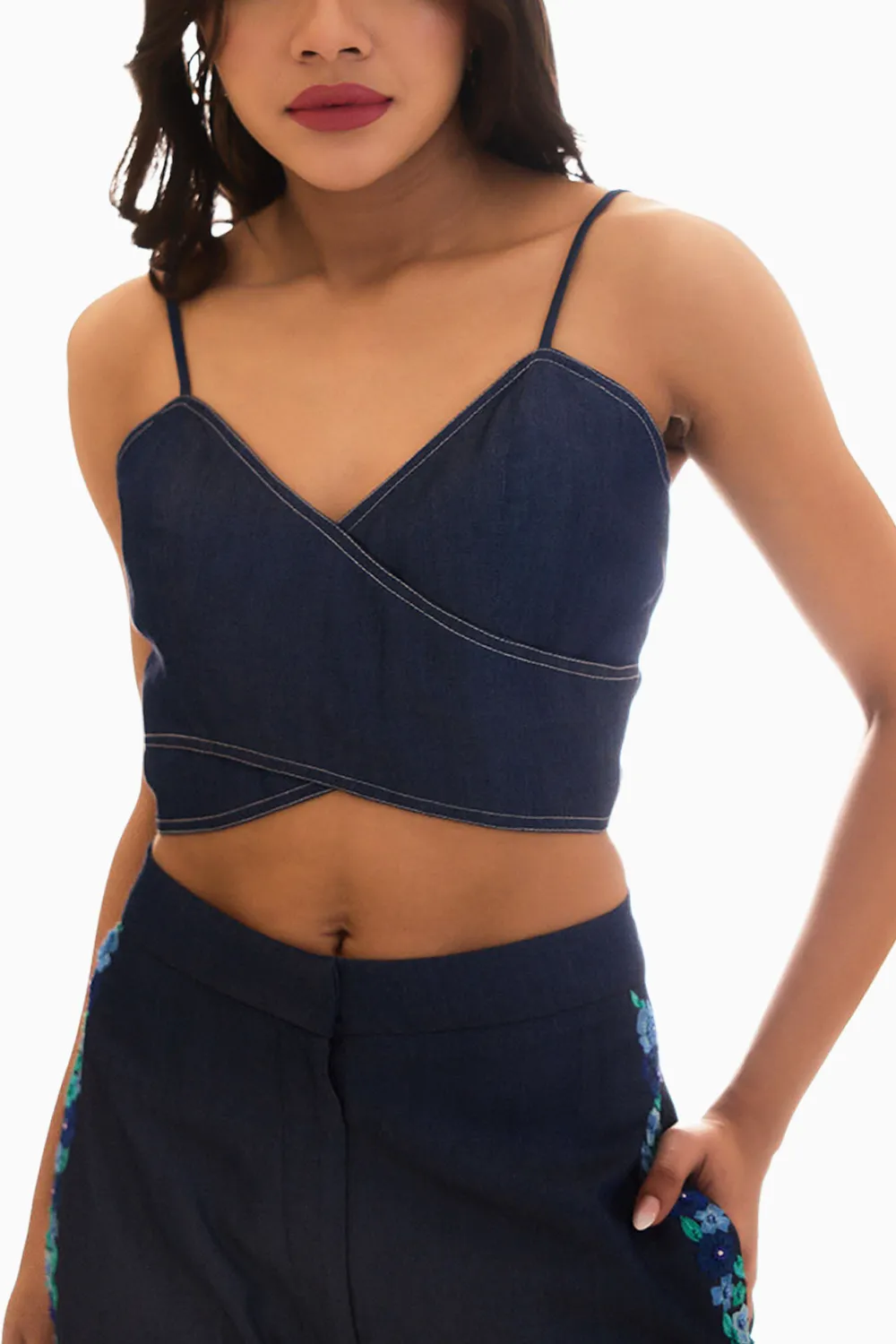Denim Bustier
