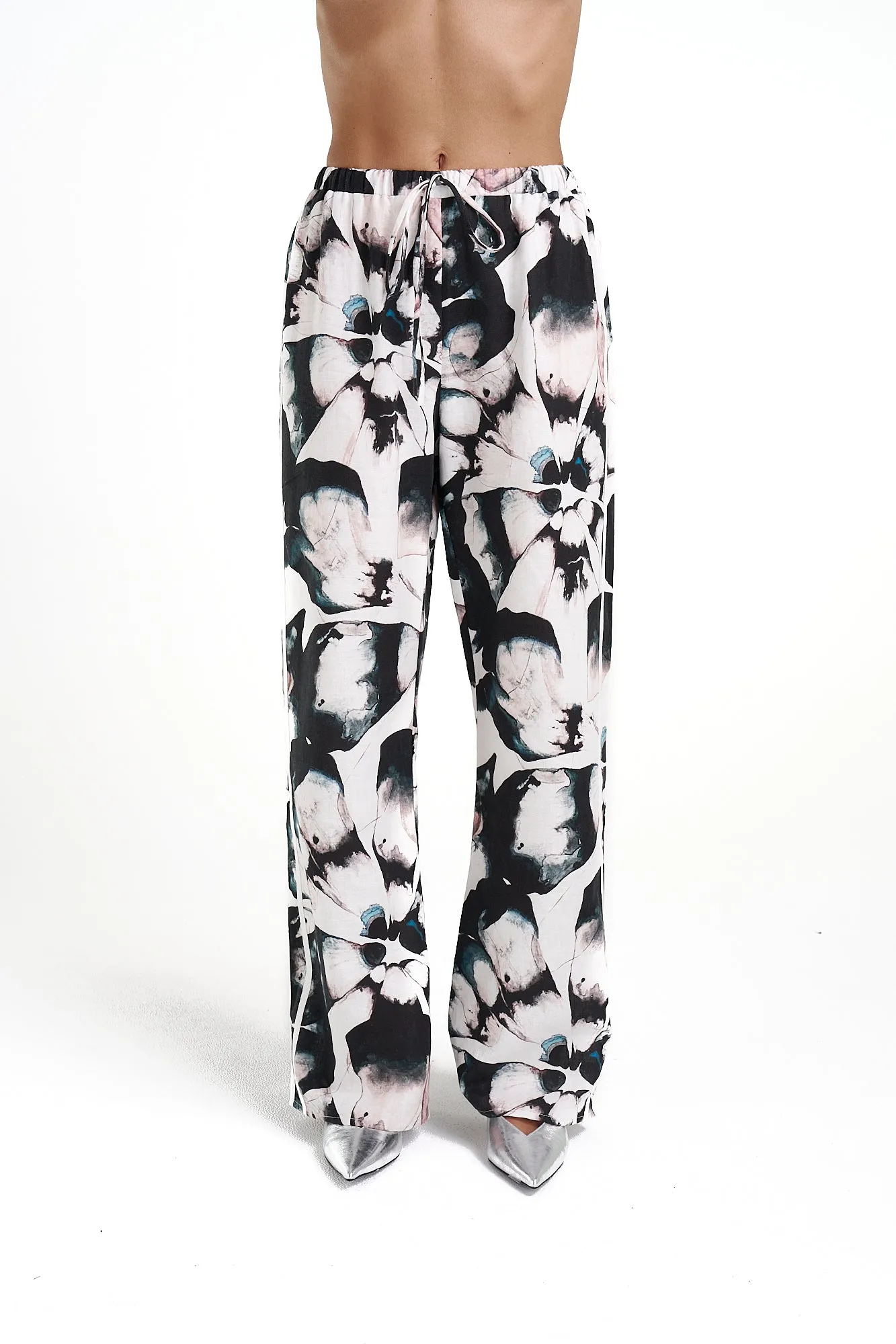 Elastic Pants w/ Stripe - Everlast EVE