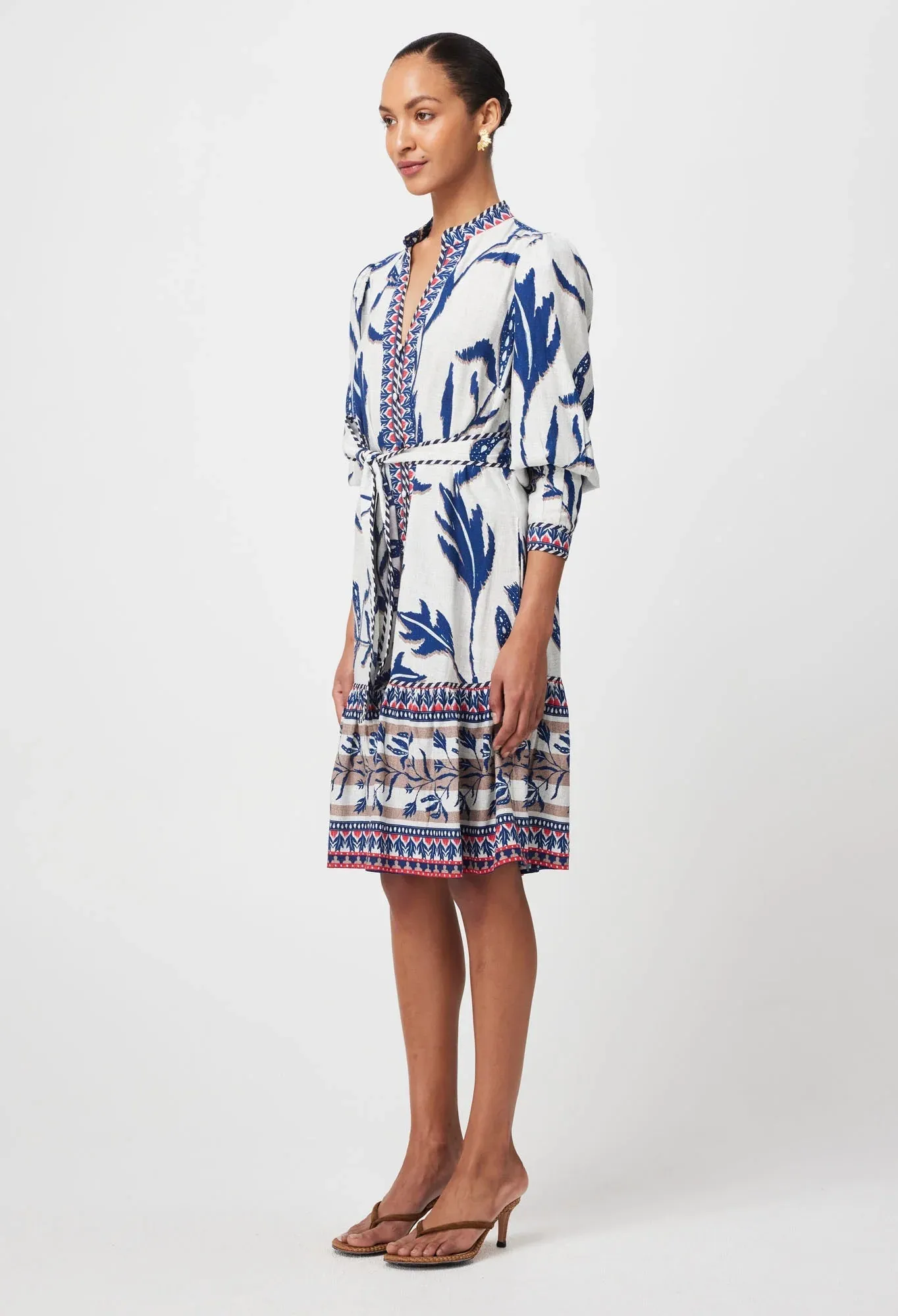 Eudora Linen Viscose Dress