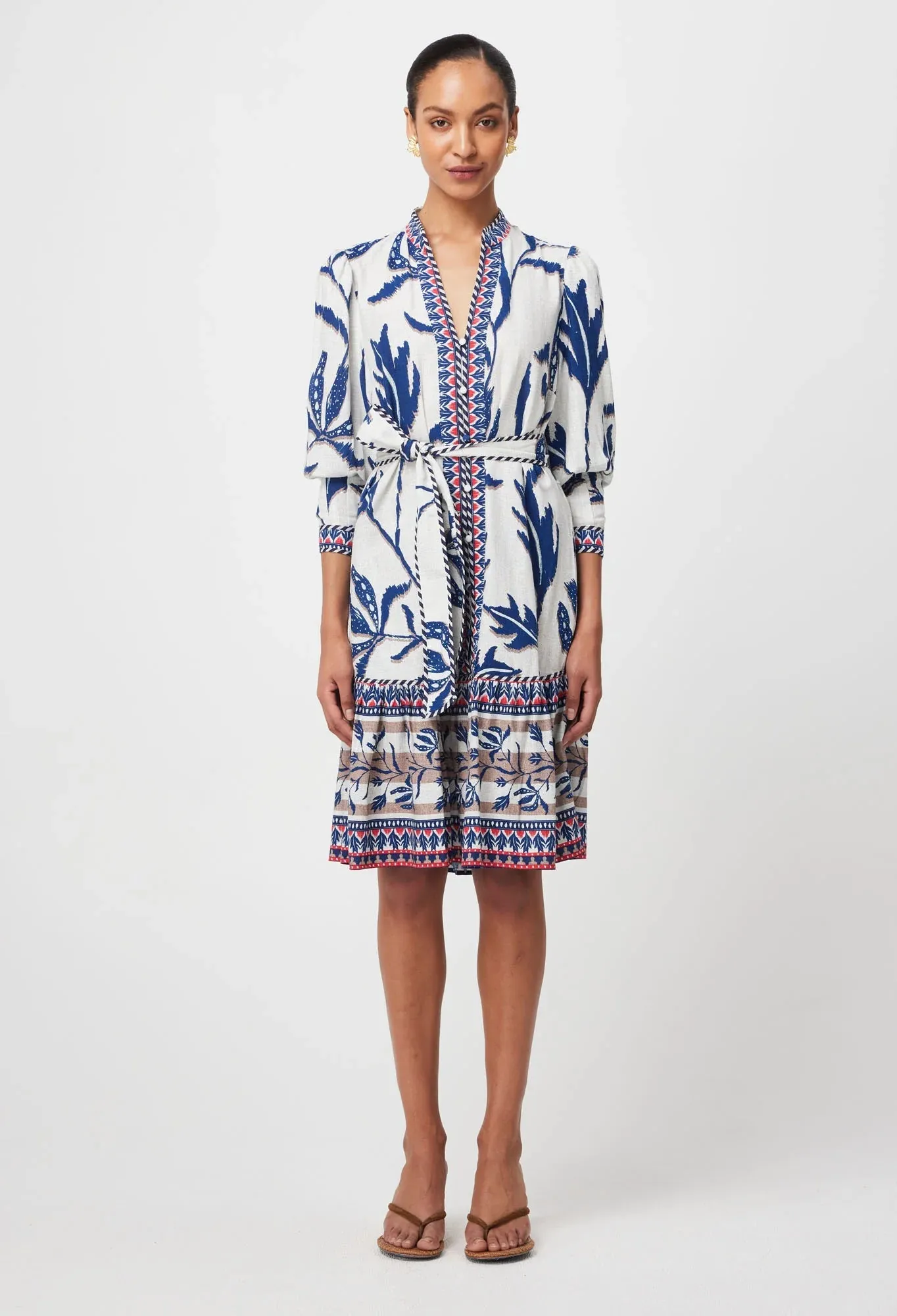 Eudora Linen Viscose Dress