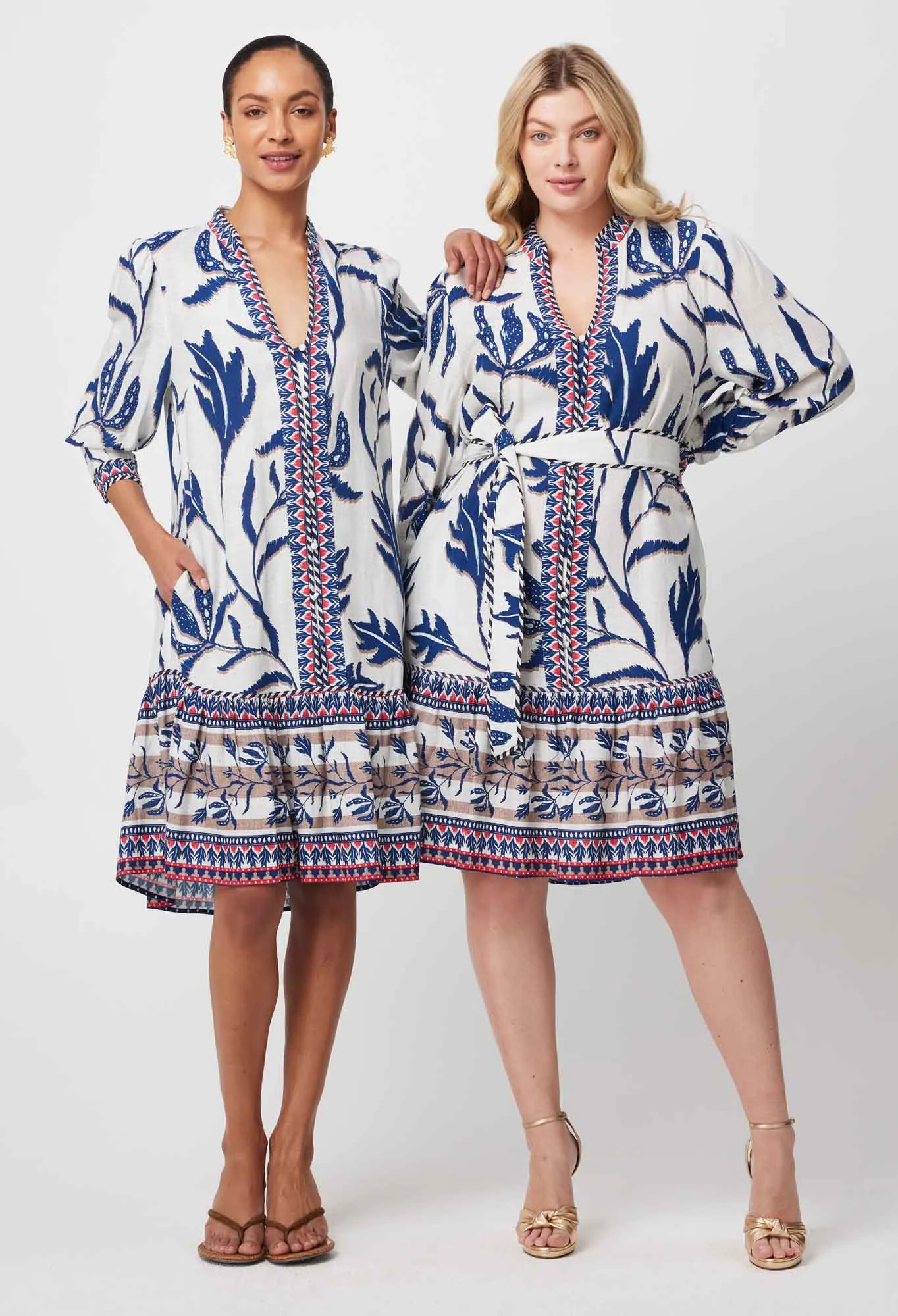 Eudora Linen Viscose Dress