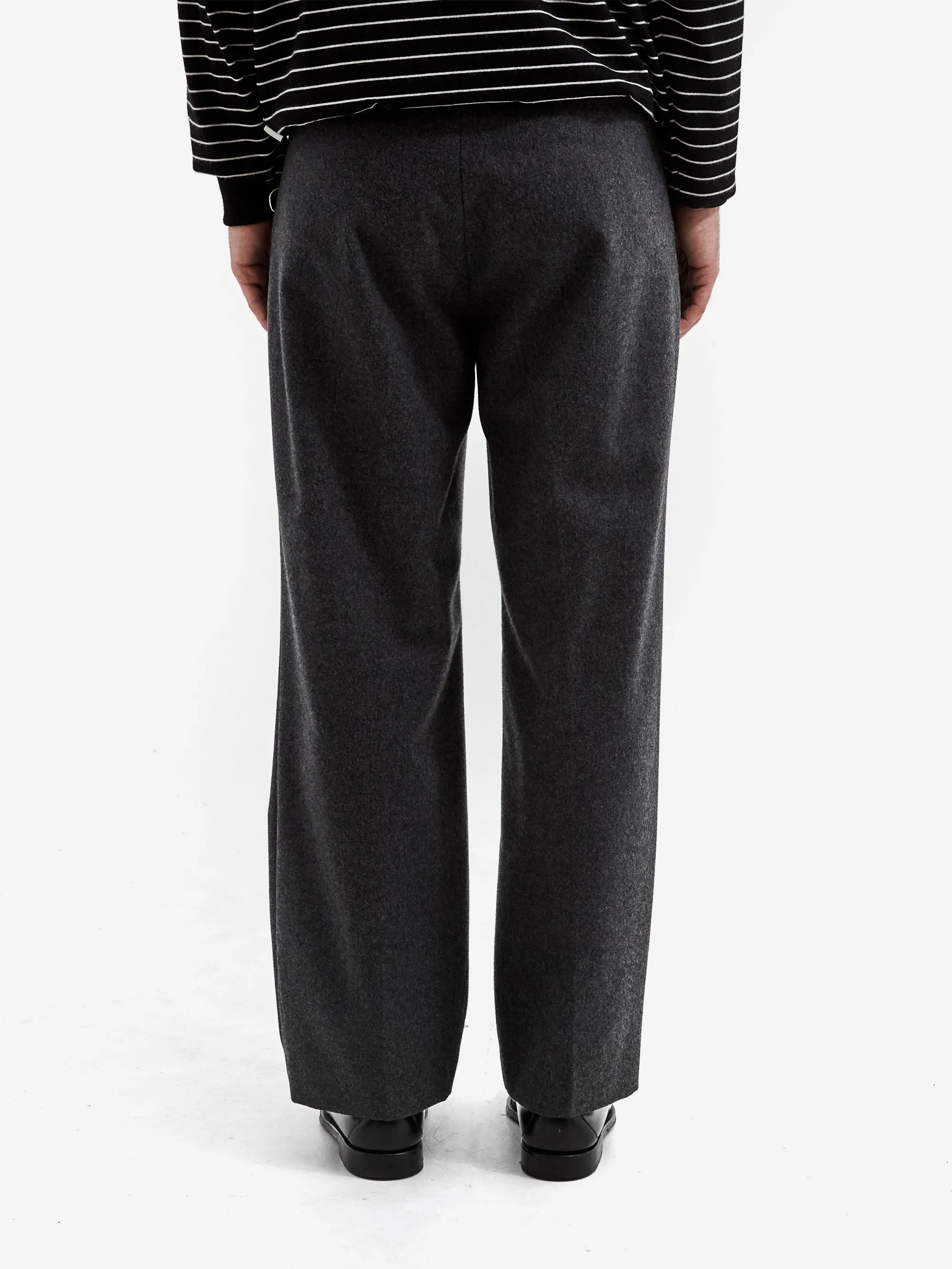 Farah Japan Two Tuck Side Adjustable Pants - C.Grey