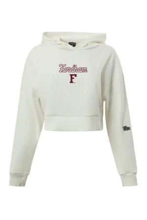 Fordham Warm-Up Cropped Hoodie