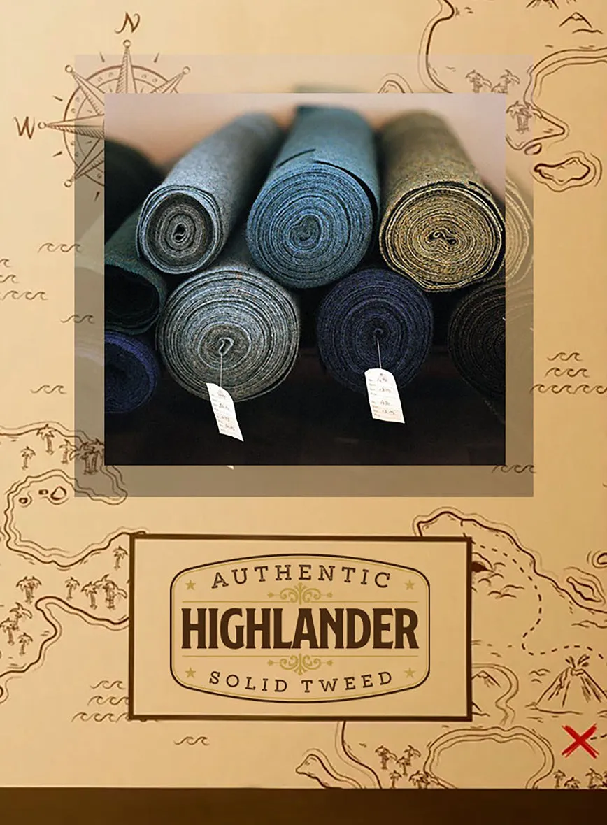 Highlander Sangria Tweed Suit
