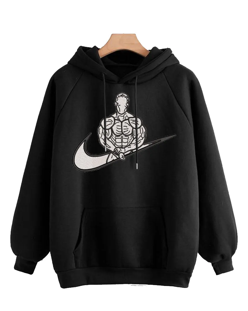 Hoodie Gym Kevin Levron Black