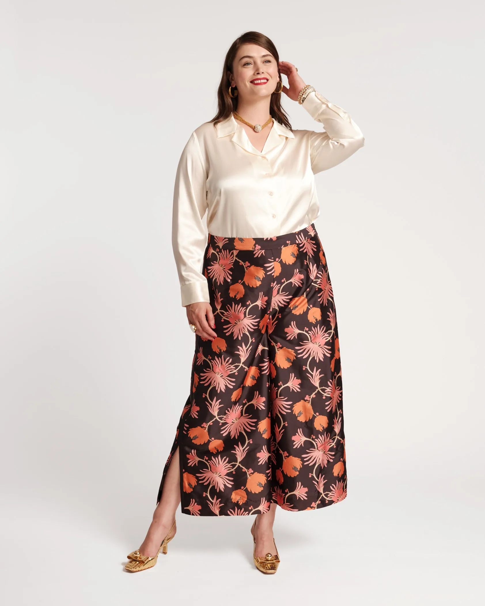 Katherine Silk Blouse