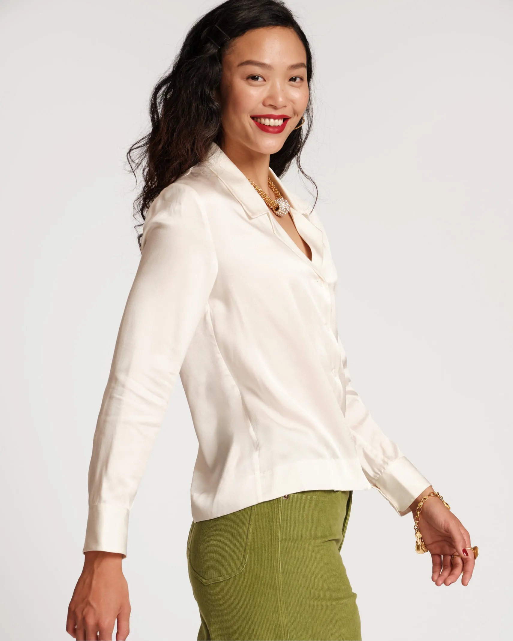 Katherine Silk Blouse
