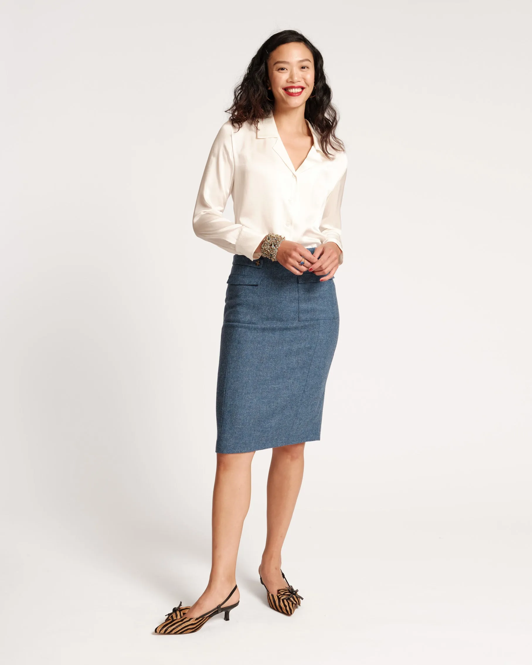 Katherine Silk Blouse