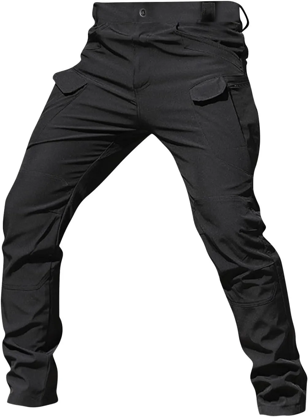Khaki Pants Mens Stretch Stretch Cargo Pants Relaxed Fit Tactical Hiking Pant Ripstop Water Resistant Trousers