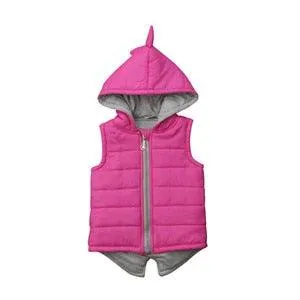 Kids Winter Warm Cartoon  Dinosaur Kids Baby Girl  Jacket Waistcoat Coat Supplier