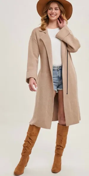 Latte Chic Long Sweater
