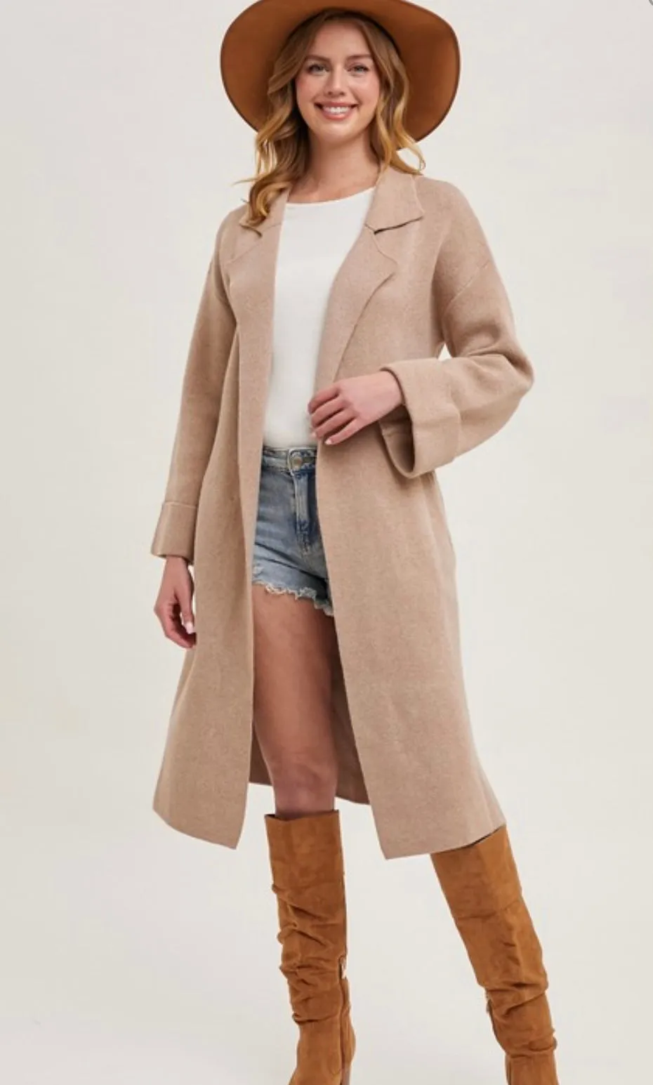 Latte Chic Long Sweater