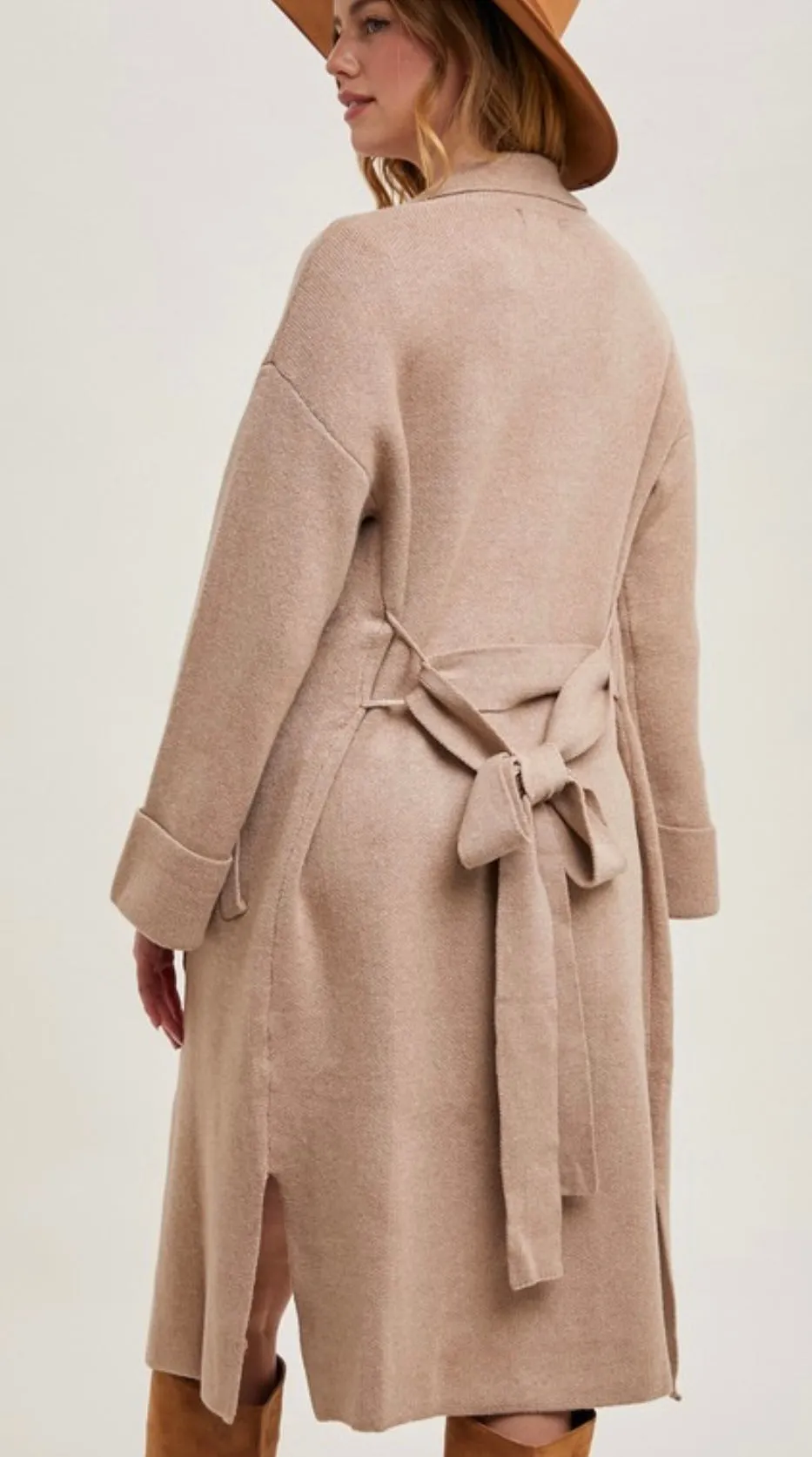 Latte Chic Long Sweater