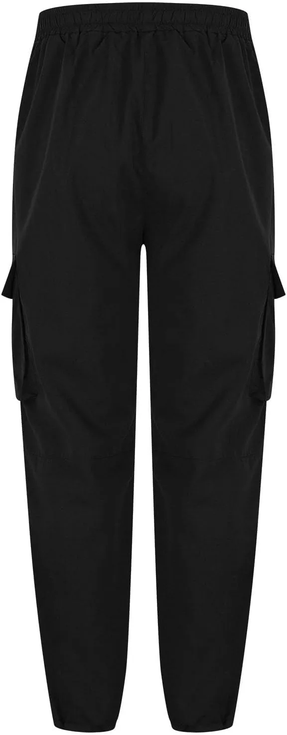 Mens Cargo Pants Casual Joggers Athletic Pants Cotton Loose Straight Sweatpants with Multil Pockets Outdoor Apparel