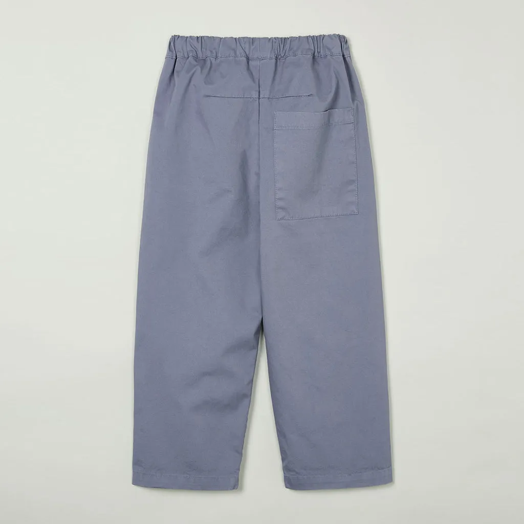 Pants Drawstring Blue Granite
