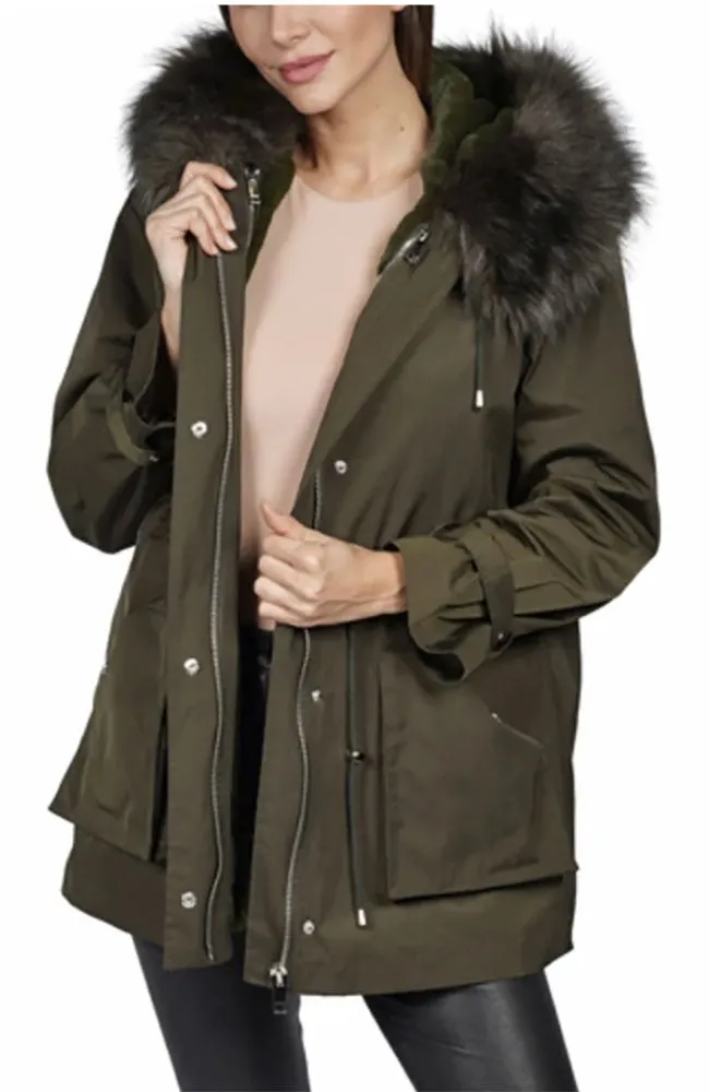 Patty Faux Fur Lined Parka