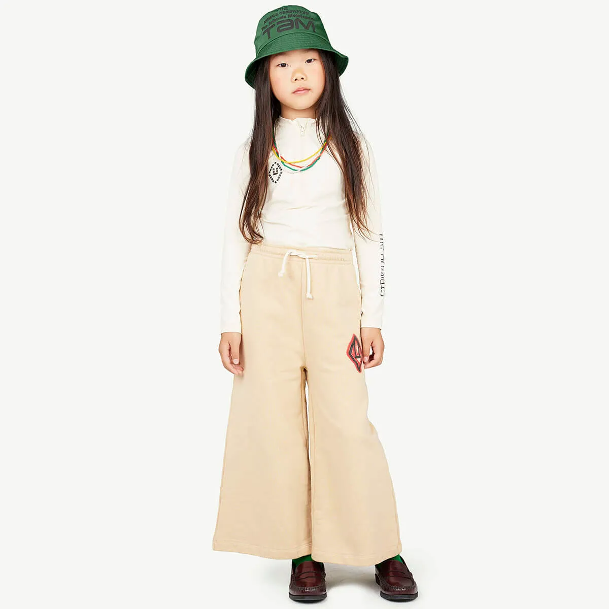 Platypus Kids Pants in Beige by The Animals Observatory