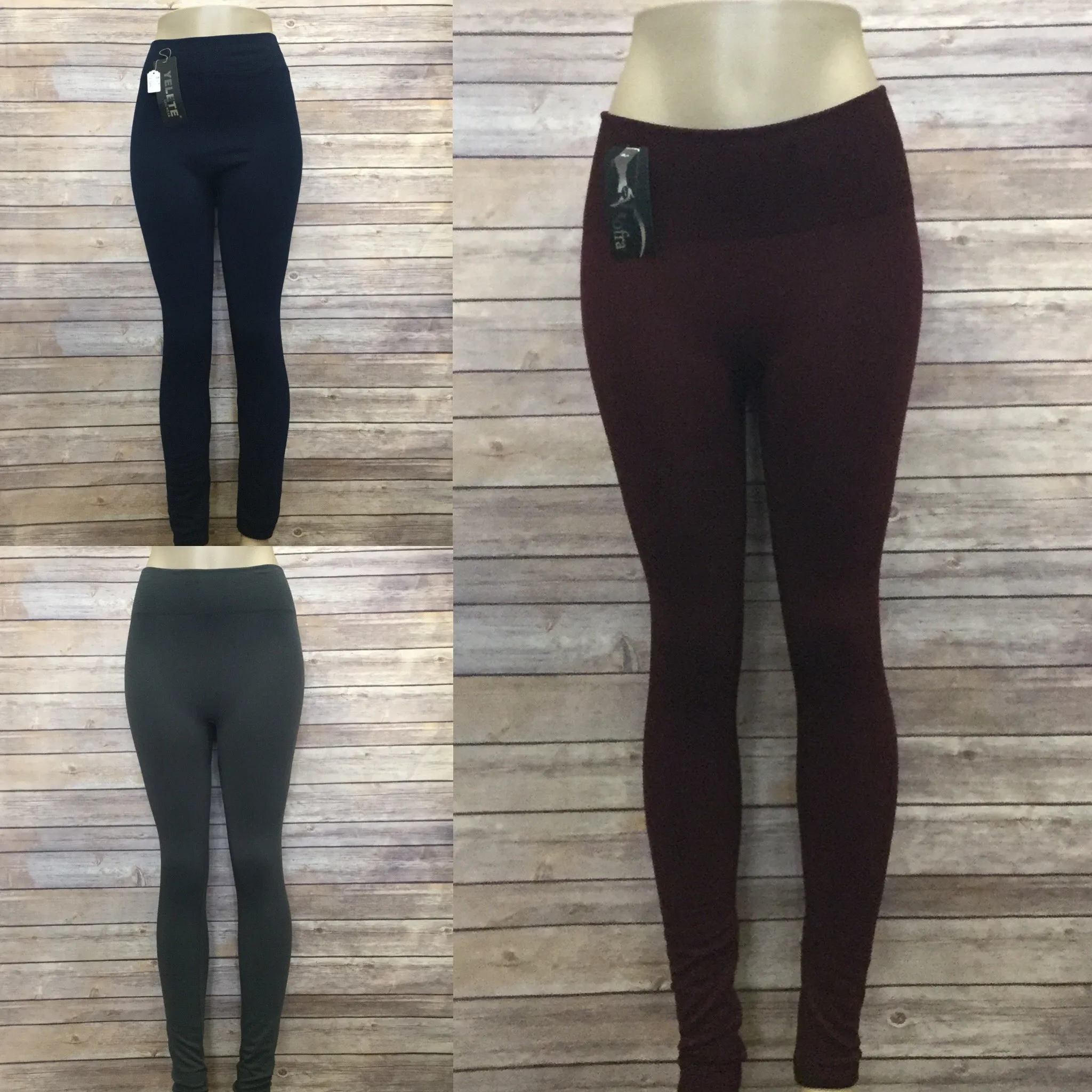 Plus Size Fleece Leggings