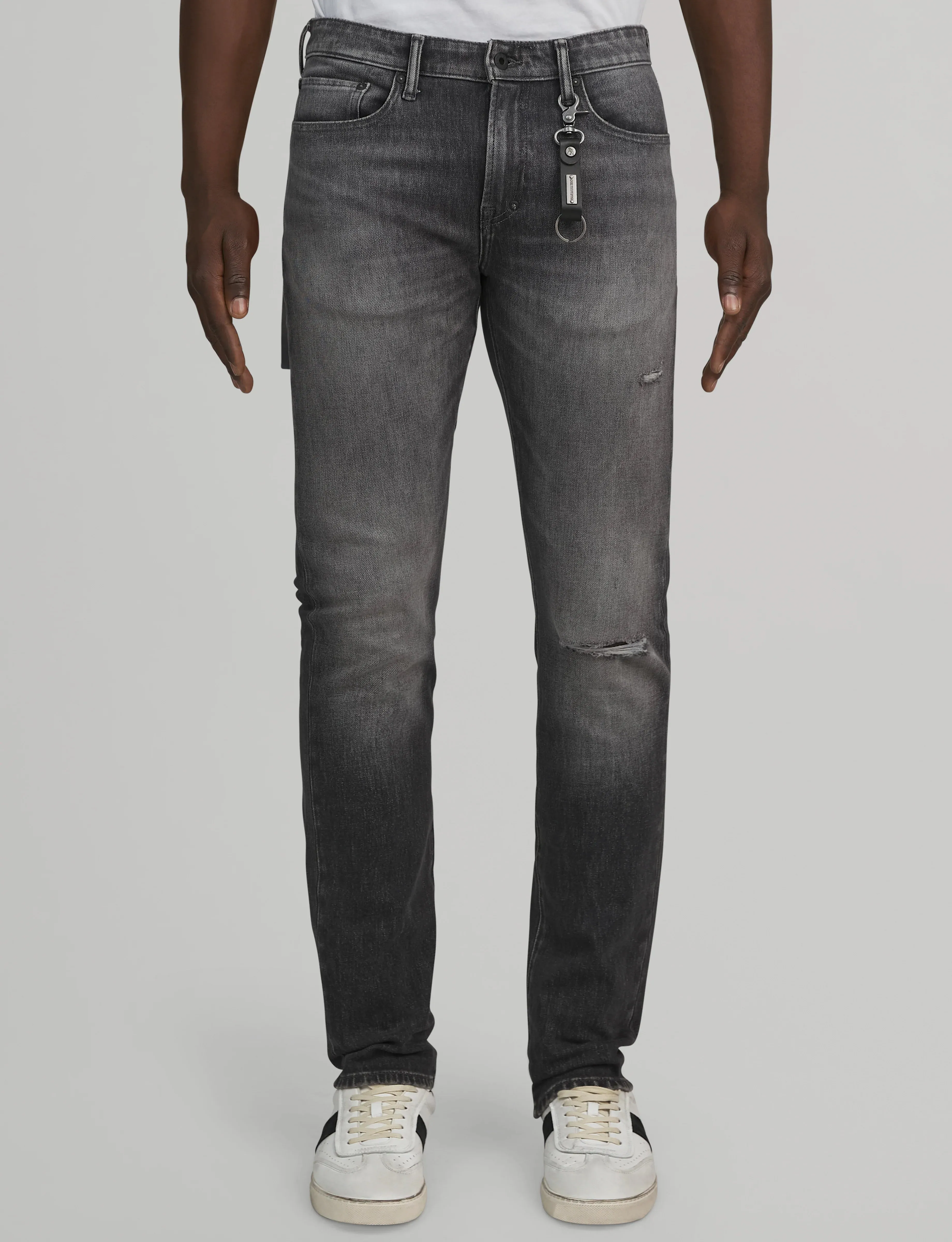 PRPS Gray Le Sabre Stretch Jeans
