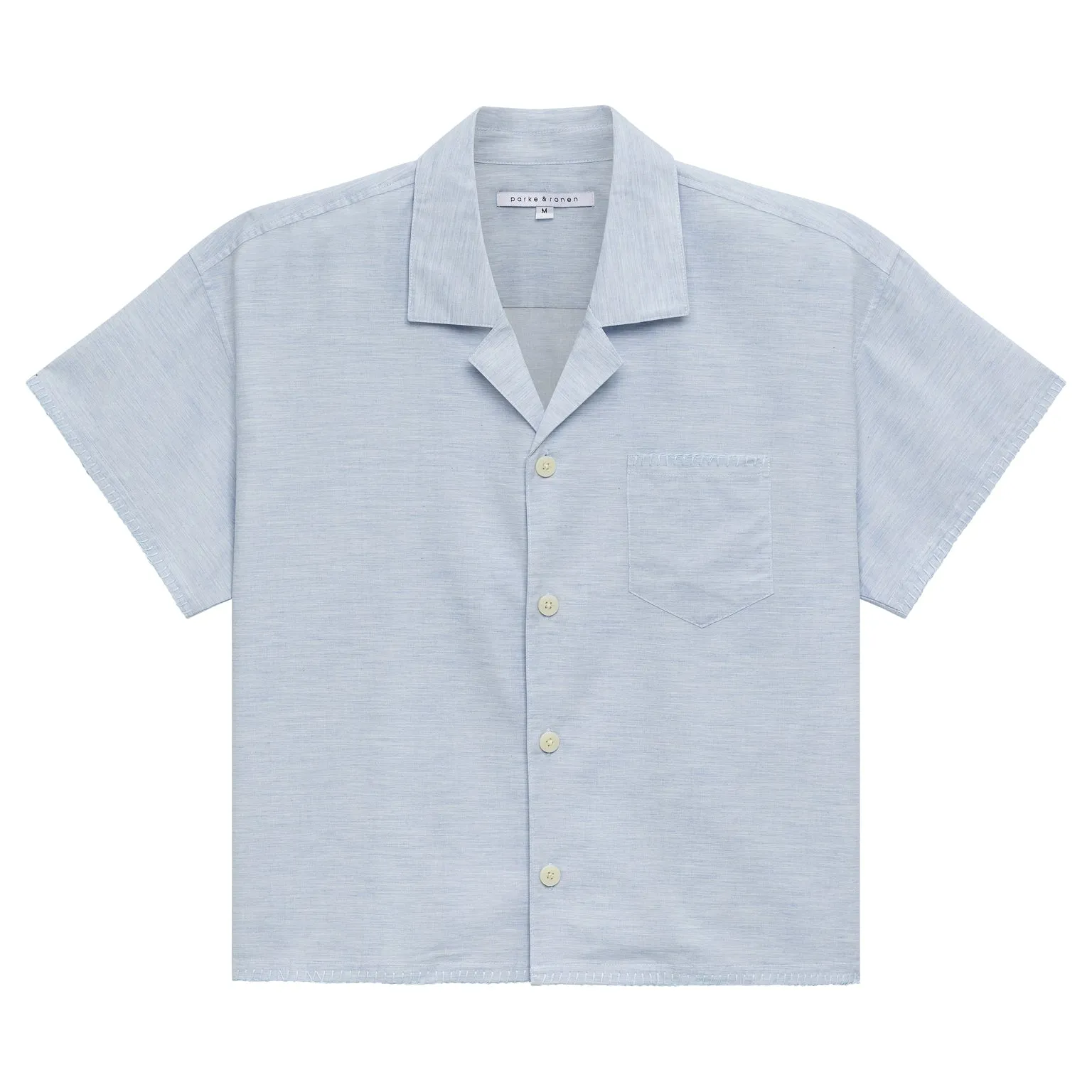 Sky Du Cap Cropped Shirt
