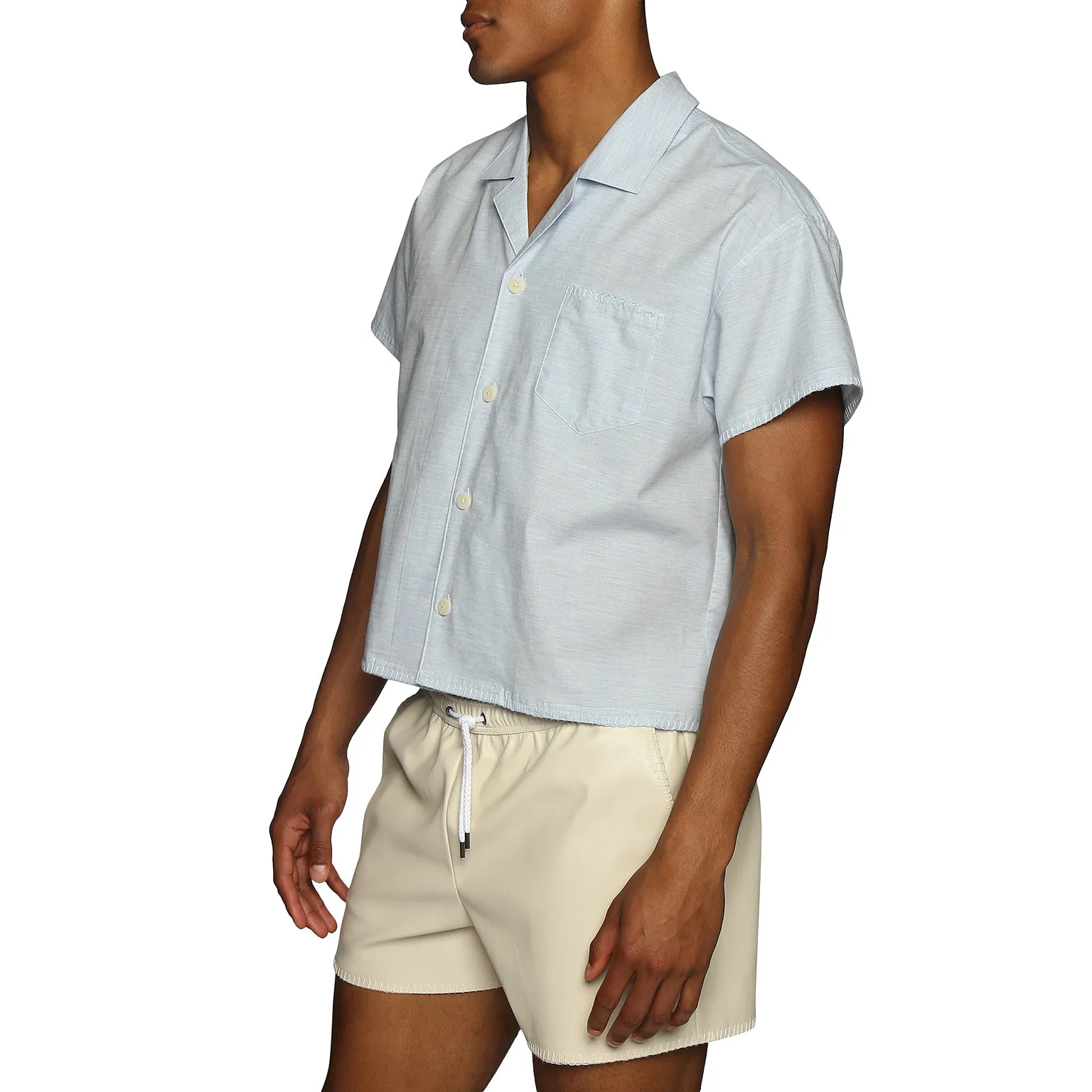 Sky Du Cap Cropped Shirt